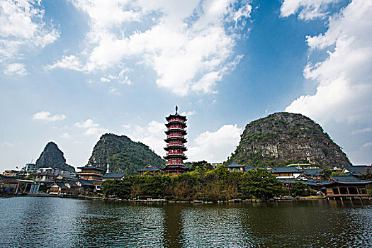 桂林木龙湖