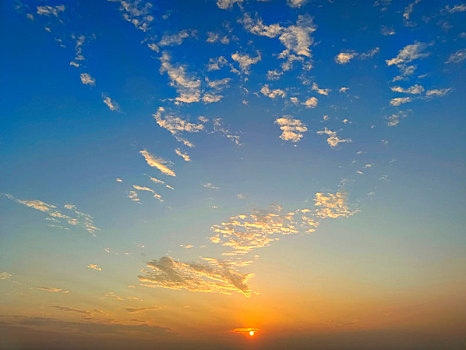 天空背景,云海