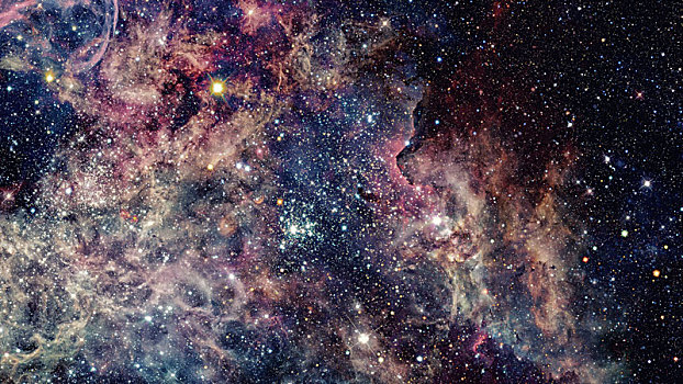 星系,天空,发光,神秘,宇宙