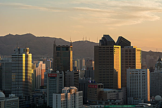 乌鲁木齐城市夜景