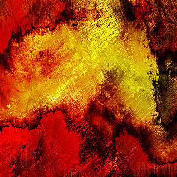 艺术,抽象,丙烯酸树脂,铅笔,背景,黄色,红色,橙色,褐色,彩色