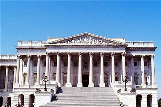 仰视,政府建筑,国会大厦建筑,华盛顿特区,美国
