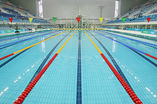 北京奥运场馆－－水立方内景