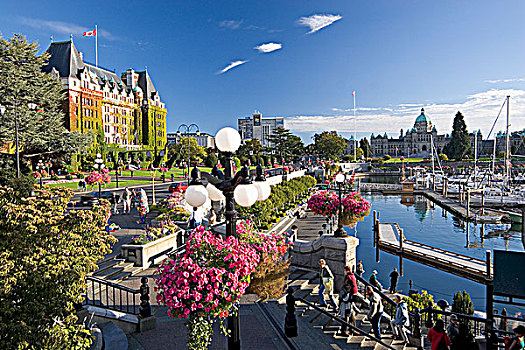皇后酒店,维多利亚港,维多利亚,温哥华岛,不列颠哥伦比亚省,加拿大