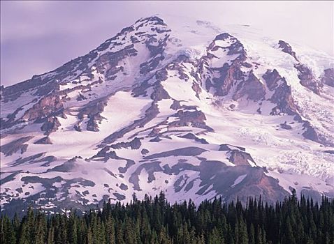 雷尼尔山,国家公园,华盛顿