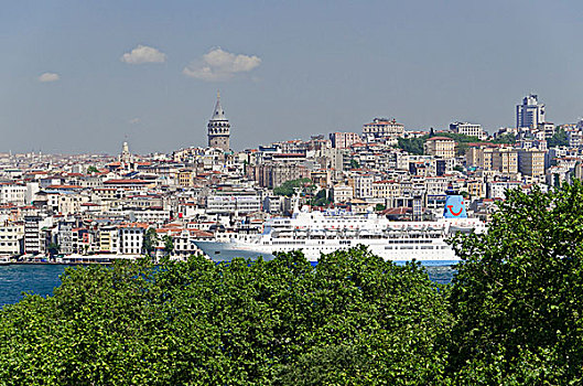 土耳其,伊斯坦布尔,风景,城镇