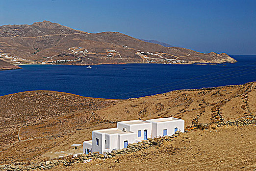 希腊,基克拉迪群岛,米克诺斯岛,爱琴海