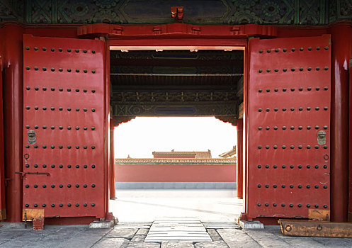 城门,紫禁城,故宫博物院