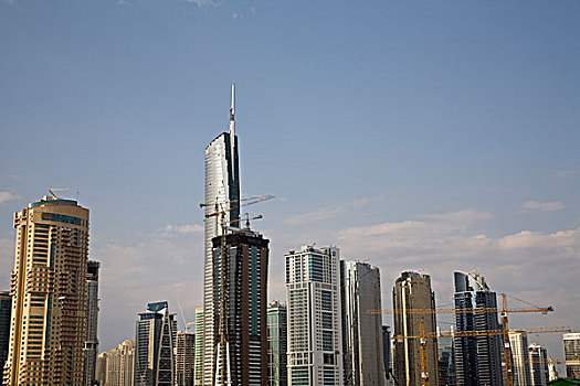 阿联酋,迪拜,摩天大楼