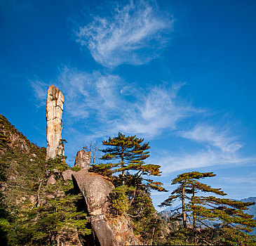 江西上饶三清山,巨蟒出山,景观