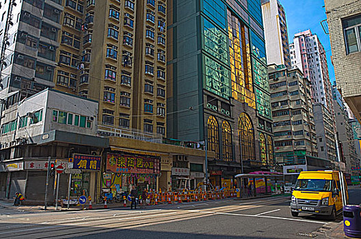 中国,香港,街边市场,商品