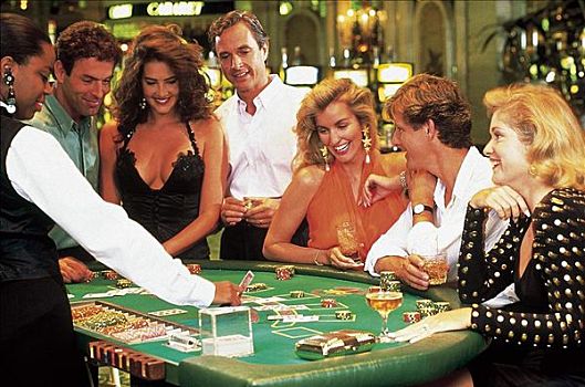 伴侣,男人,女人,赌博游戏,赌场,轮盘赌,美国,北美