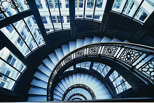 楼梯,芝加哥,伊利诺斯,美国