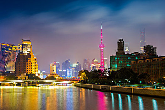 上海夜景一角
