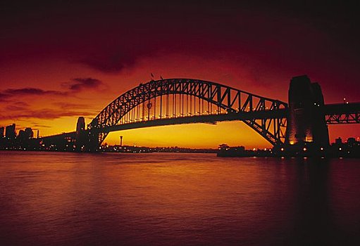 海港大桥,悉尼,新南威尔士,澳大利亚
