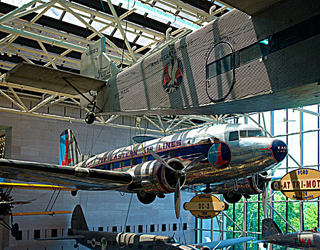 航天航空博物馆·螺旋桨飞机