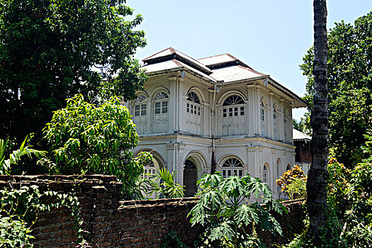 亚洲,缅甸,殖民建筑