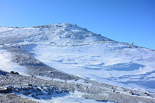 长白山风景之冬景