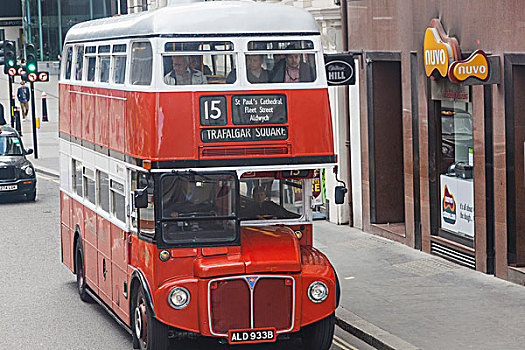 英格兰,伦敦,伦敦双层巴士,双层巴士