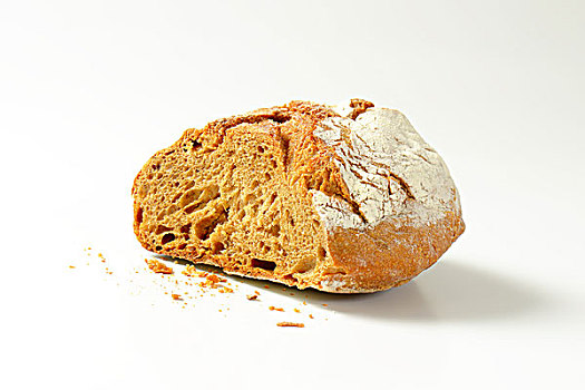 脆皮,圆面包,面包