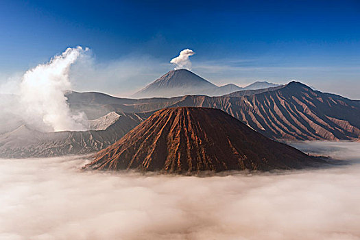 婆罗摩火山,婆罗莫,国家公园,印度尼西亚