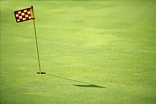 高爾夫旗,高爾夫球場