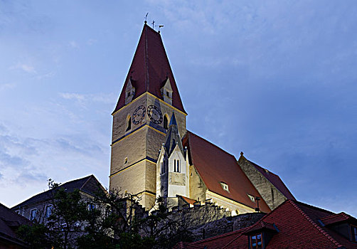 牢固,圣母升天大教堂,瓦绍,下奥地利州,奥地利,欧洲