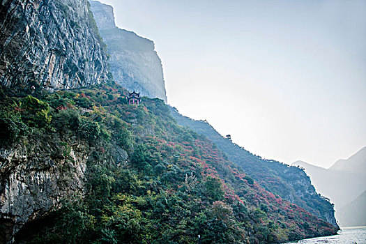 长江三峡巫峡峡谷