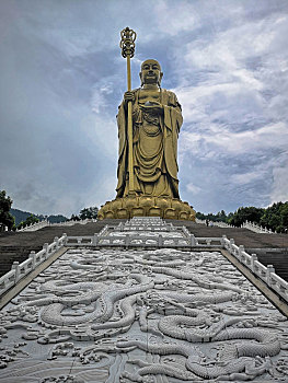 地藏菩萨铜像