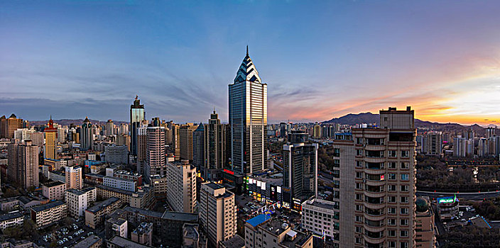 乌鲁木齐城市夜景