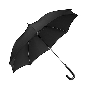 黑色,伞,裁剪,小路