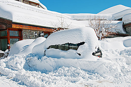 重,雪,冬天