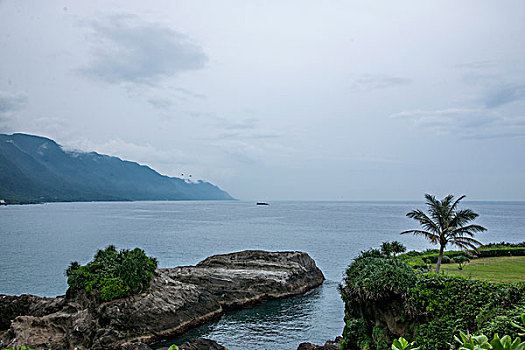 台湾花莲县丰滨乡石梯坪,台湾最大的海钩场