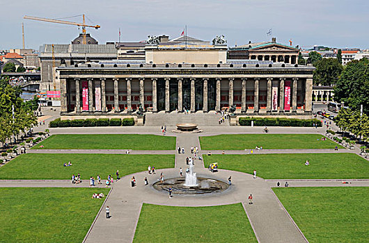 博物馆,卢斯特花园,公园,建筑,博物馆岛,世界遗产,地区,柏林,德国,欧洲