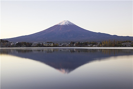 山,富士山,秋天,日本