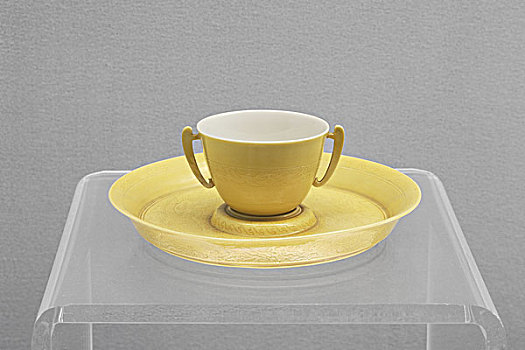 古代清朝瓷器碗托