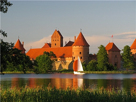 特拉凯,城堡,立陶宛