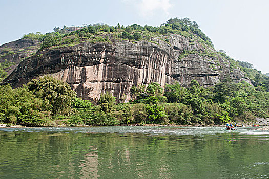 福建南平武夷山九曲溪漂流