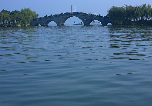 桥,水面