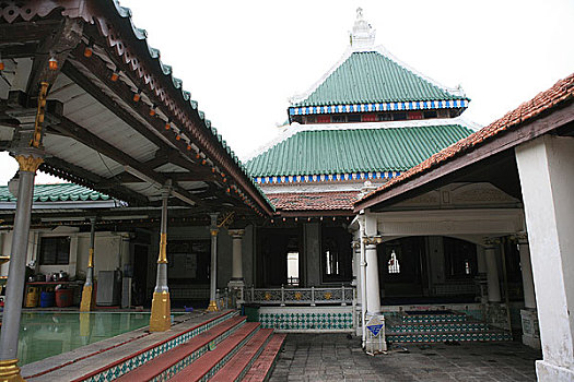 马来西亚,马六甲城,一座清真寺