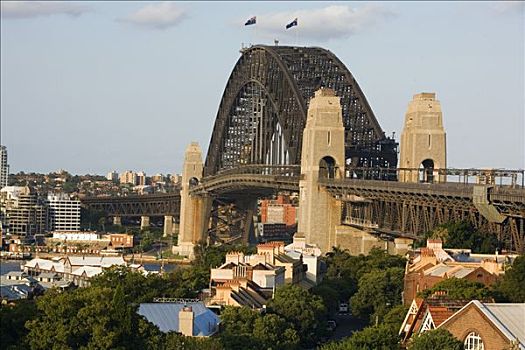 澳大利亚,新南威尔士,悉尼,殖民地,建筑,石头,悉尼海港大桥