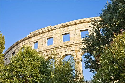 古罗马竞技场,普拉,伊斯特利亚,克罗地亚