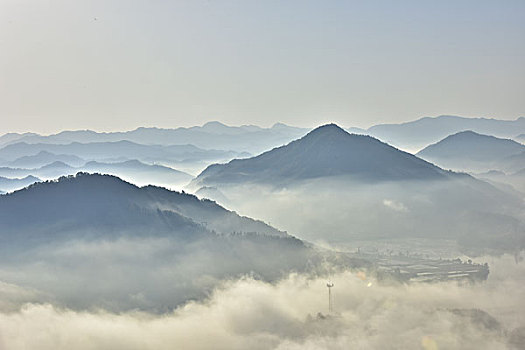 大别山湿地风光