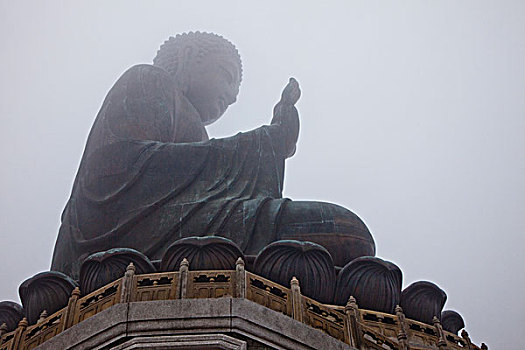 亚洲,中国,香港,天坛大佛,昂坪,大屿山