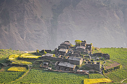 房子,地区,区域,尼泊尔,亚洲