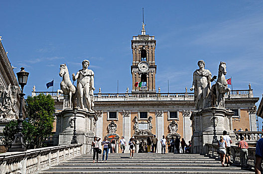 楼梯,雕塑,米开朗基罗,罗马,意大利,欧洲