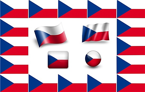 旗帜,捷克共和国,象征