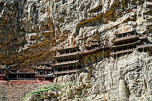 山西大同悬空寺