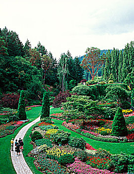 宝翠花园,花园,维多利亚,温哥华岛,不列颠哥伦比亚省,加拿大