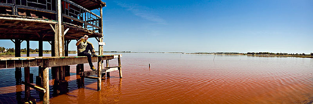 达喀尔玫瑰湖